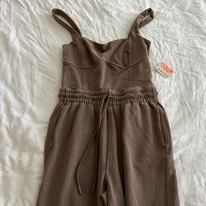 FP Movement by Free People Brown Jumpsuit